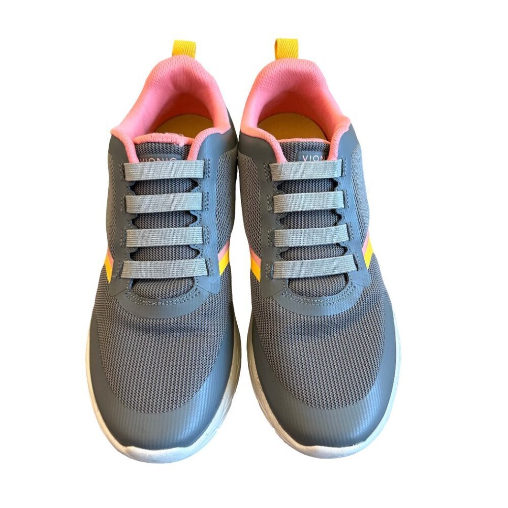 Vionic Layla Sneakers Tennis Shoes Grey Athletic Athleisure Casual Size 8 Womens - Picture 6 of 10